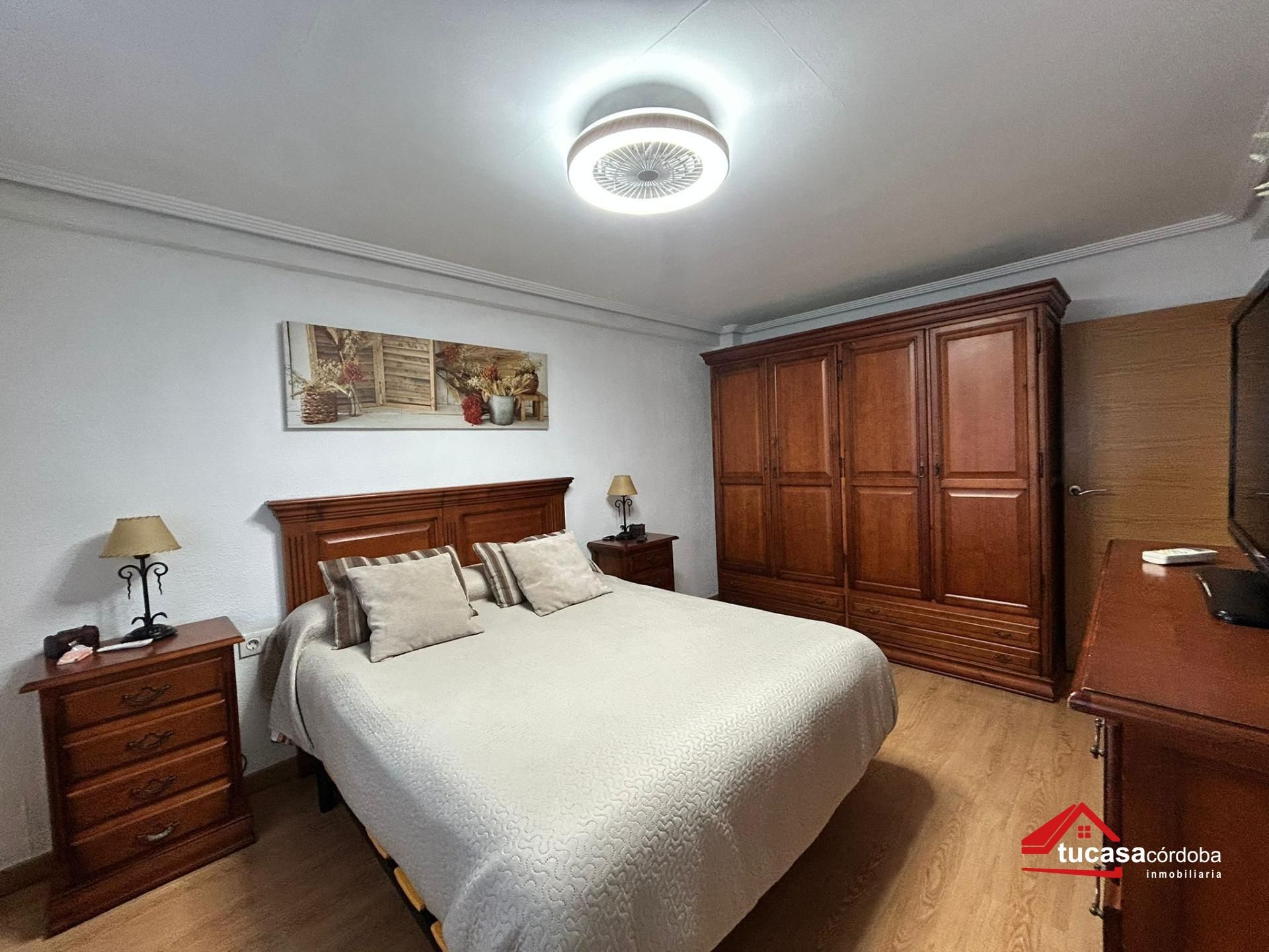 Bedroom of Single-family semi-detached for sale in  Córdoba Capital  with Air Conditioner, Parquet flooring and Terrace