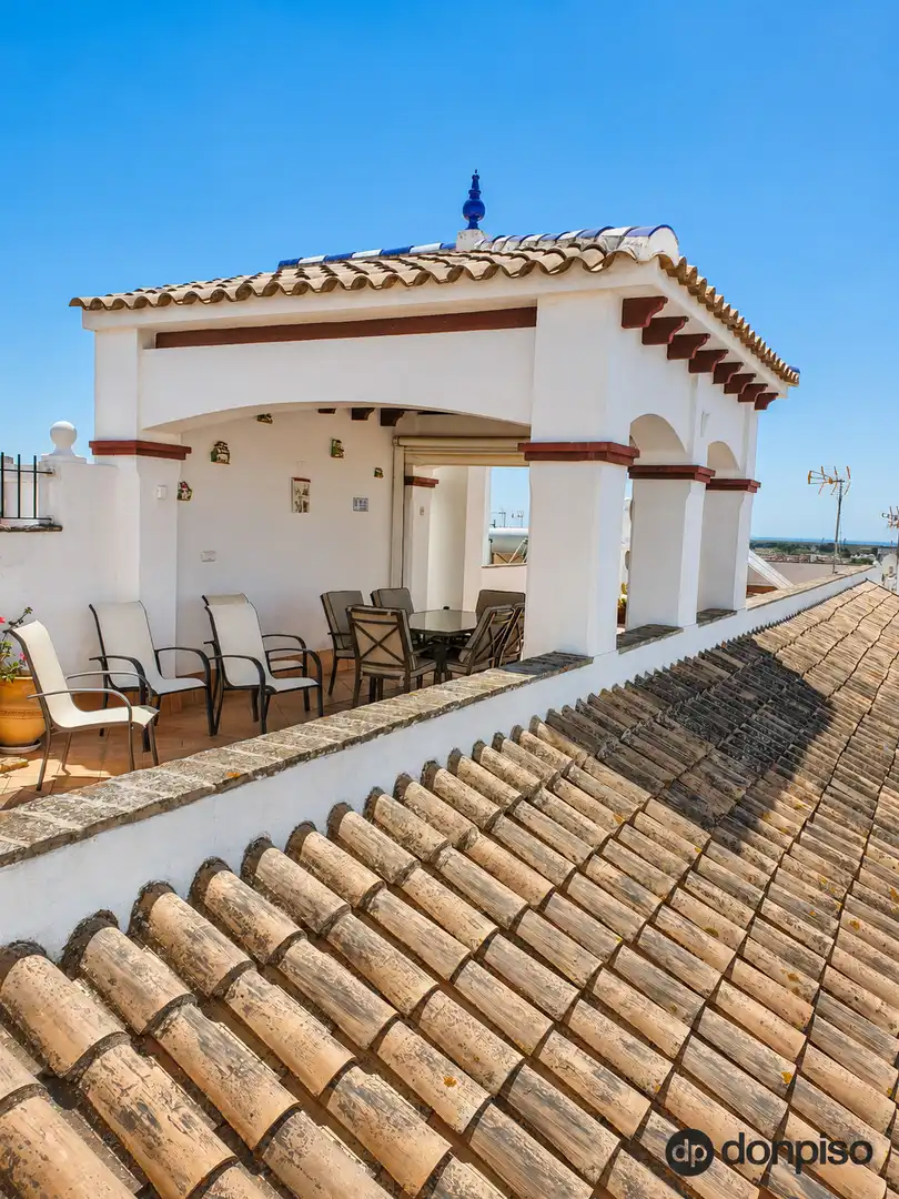 Terrace of Country homes for sale in Ayamonte  with Private garden, Storage room and Swimming Pool