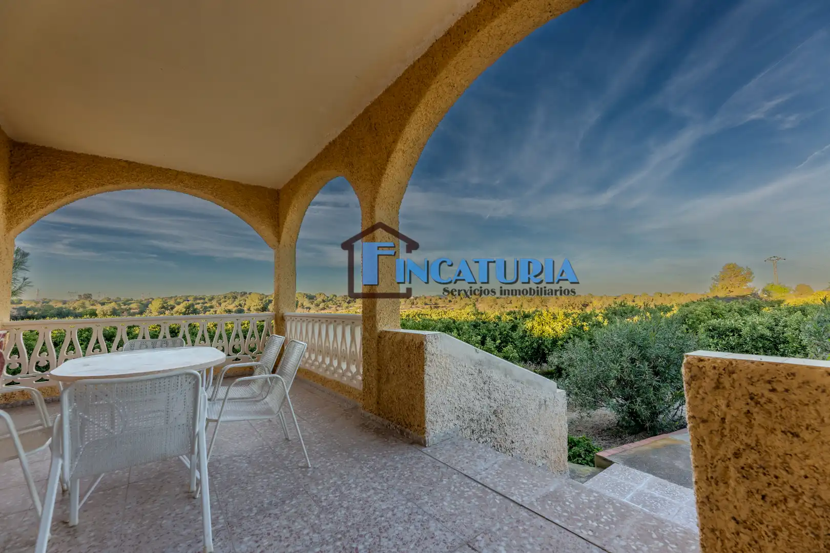 Terraza de Finca rústica en venta en Manises con Jardín privado y Terraza