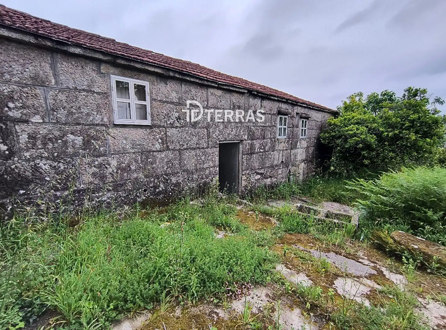 Vista exterior de Casa o chalet en venta en Ponte Caldelas con Jardín privado