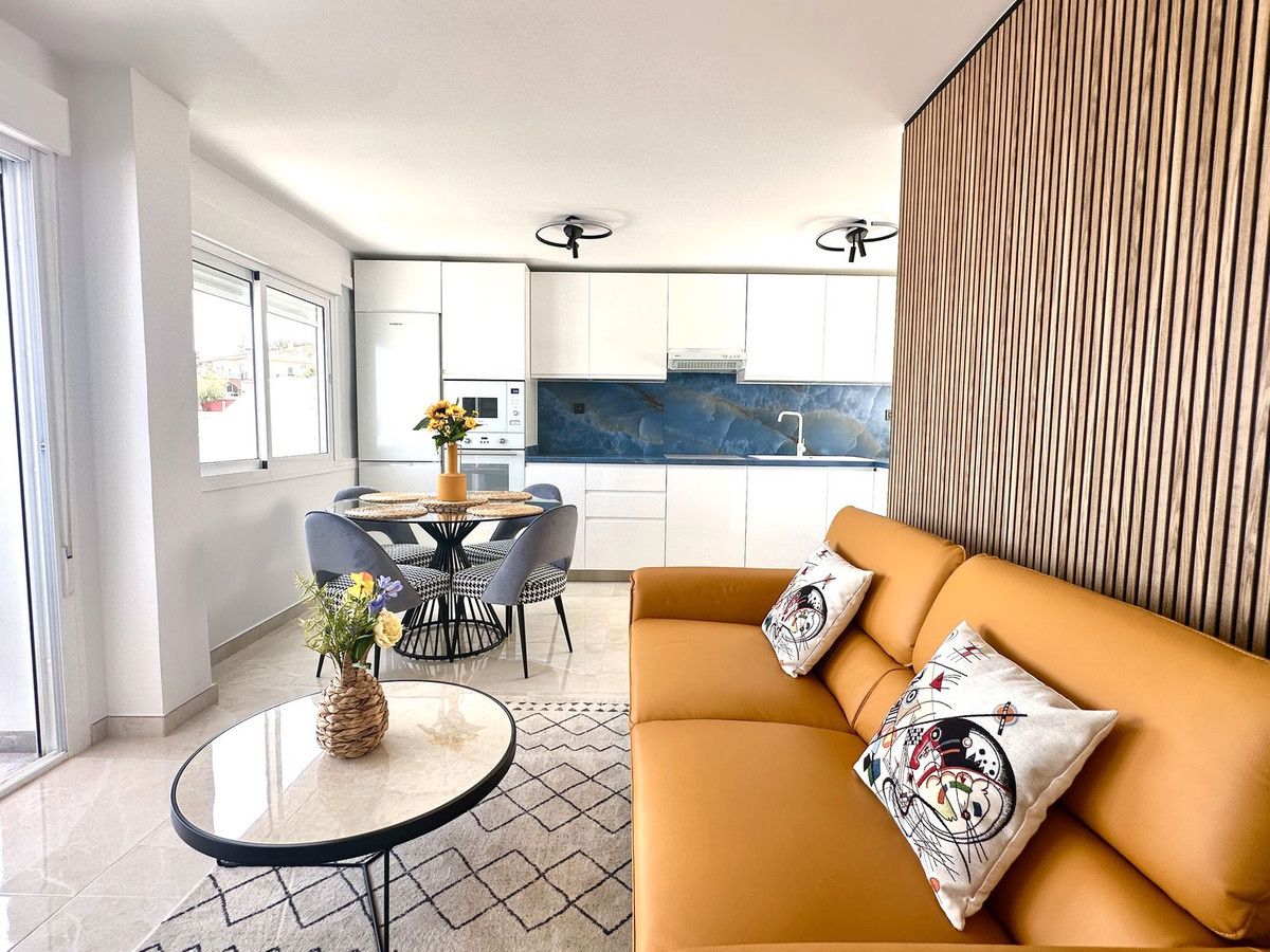 Sala de estar de Apartamento en venta en Mijas con Aire acondicionado, Terraza y Internet