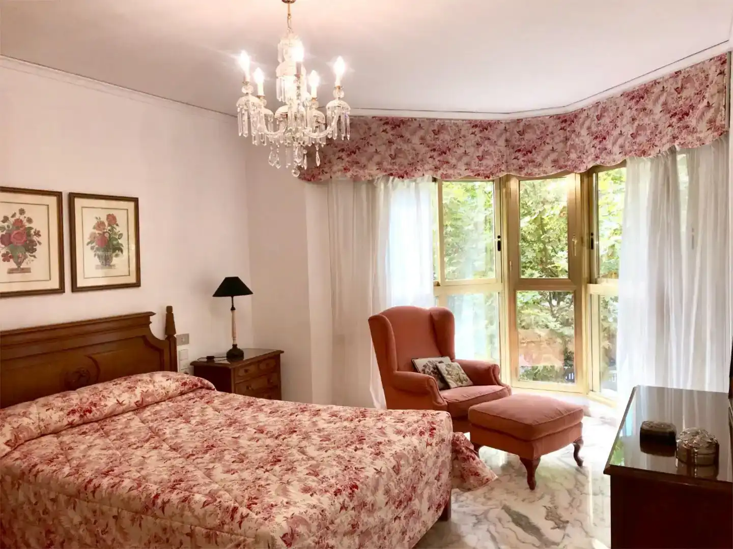 Schlafzimmer von Wohnung zur Miete in Gandia mit Klimaanlage und Balkon
