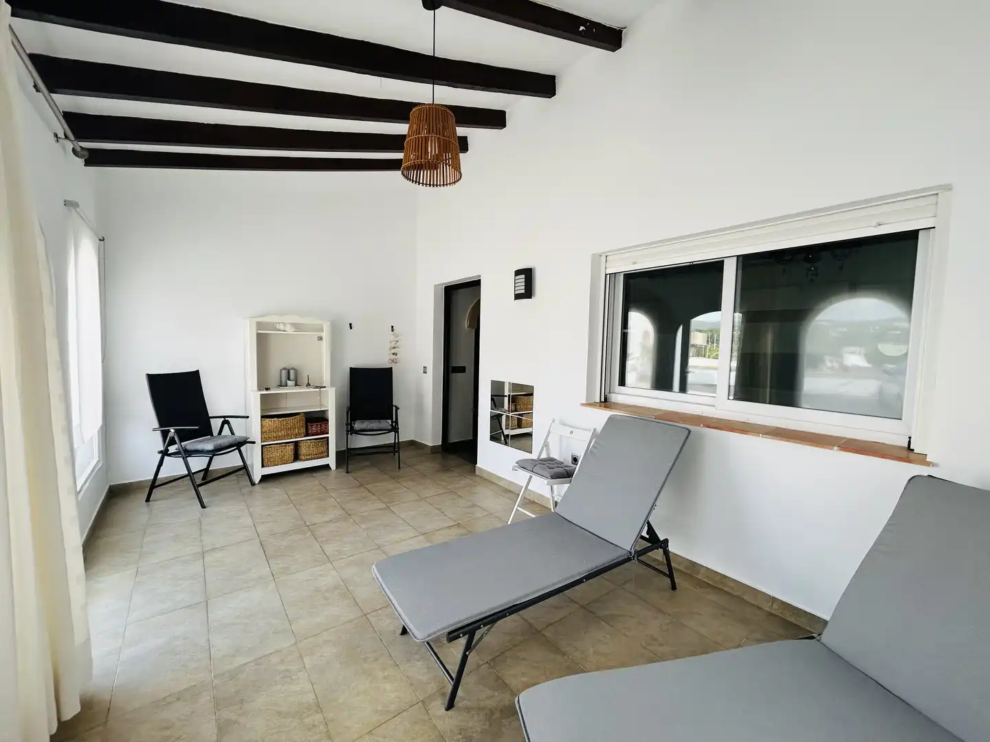 Terraza de Casa o chalet de alquiler en Jávea / Xàbia con Aire acondicionado, Calefacción y Jardín privado
