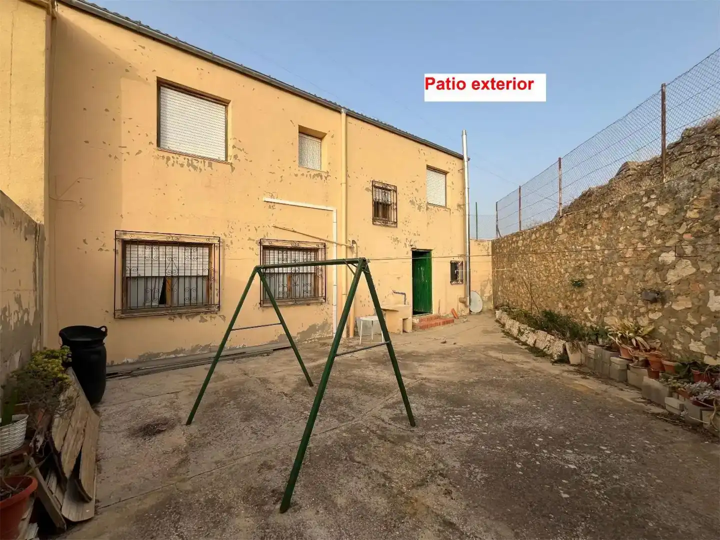 Exterior view of Flat for sale in Bonete  with Private garden, Terrace and Storage room