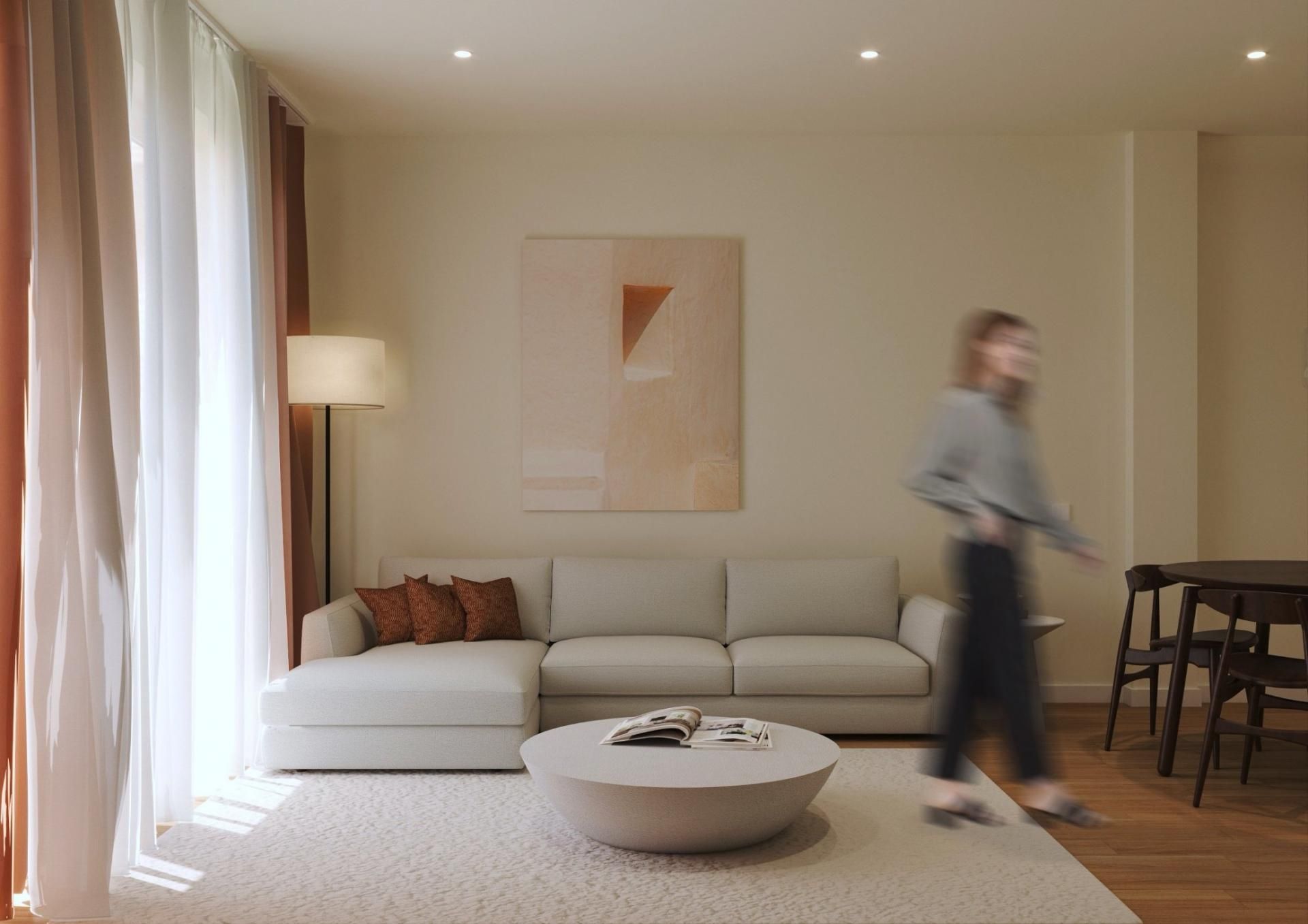 Living room of Flat for sale in Xeraco  with Air Conditioner, Heating and Balcony