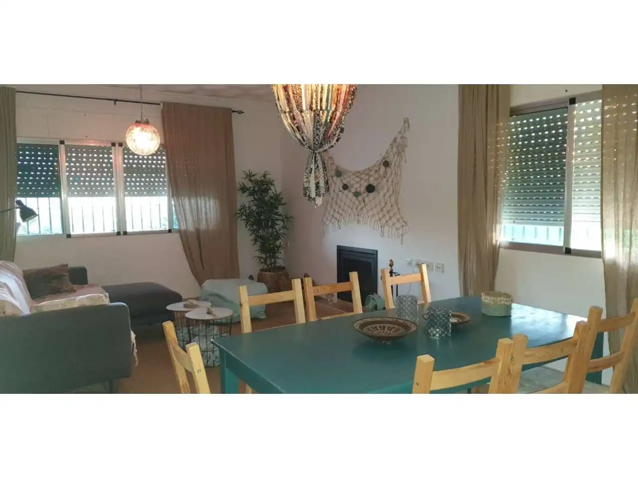 Menjador de Casa o xalet de lloguer en Chipiona amb Aire condicionat, Calefacció i Terrassa