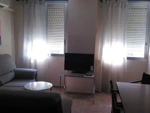 Wohnzimmer von Wohnung zur Miete in  Valencia Capital mit Klimaanlage