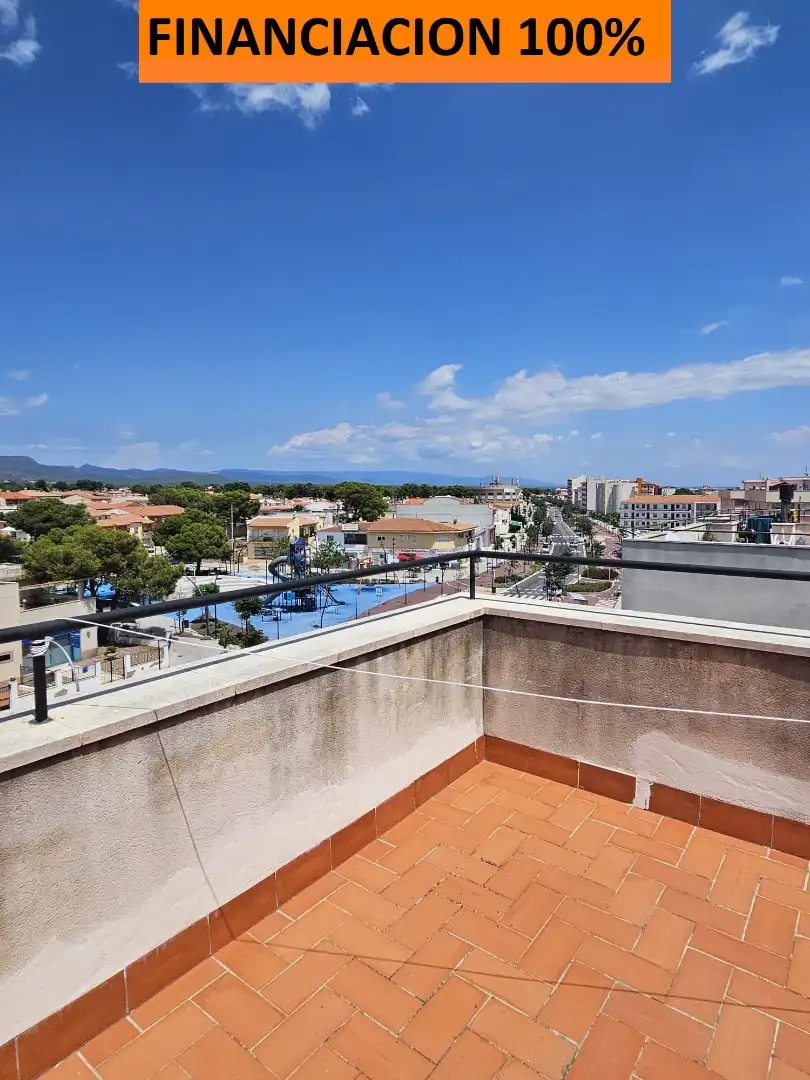 Terrace of Flat for sale in Mont-roig del Camp  with Air Conditioner, Terrace and Furnished