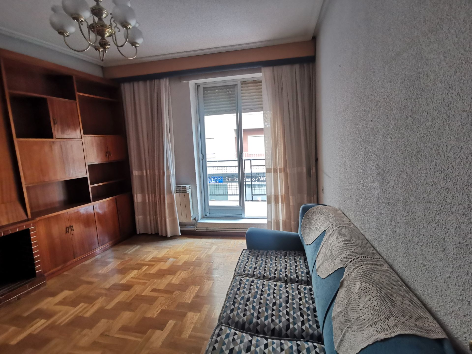 Bedroom of Flat for sale in Salamanca Capital  with Heating, Parquet flooring and Balcony