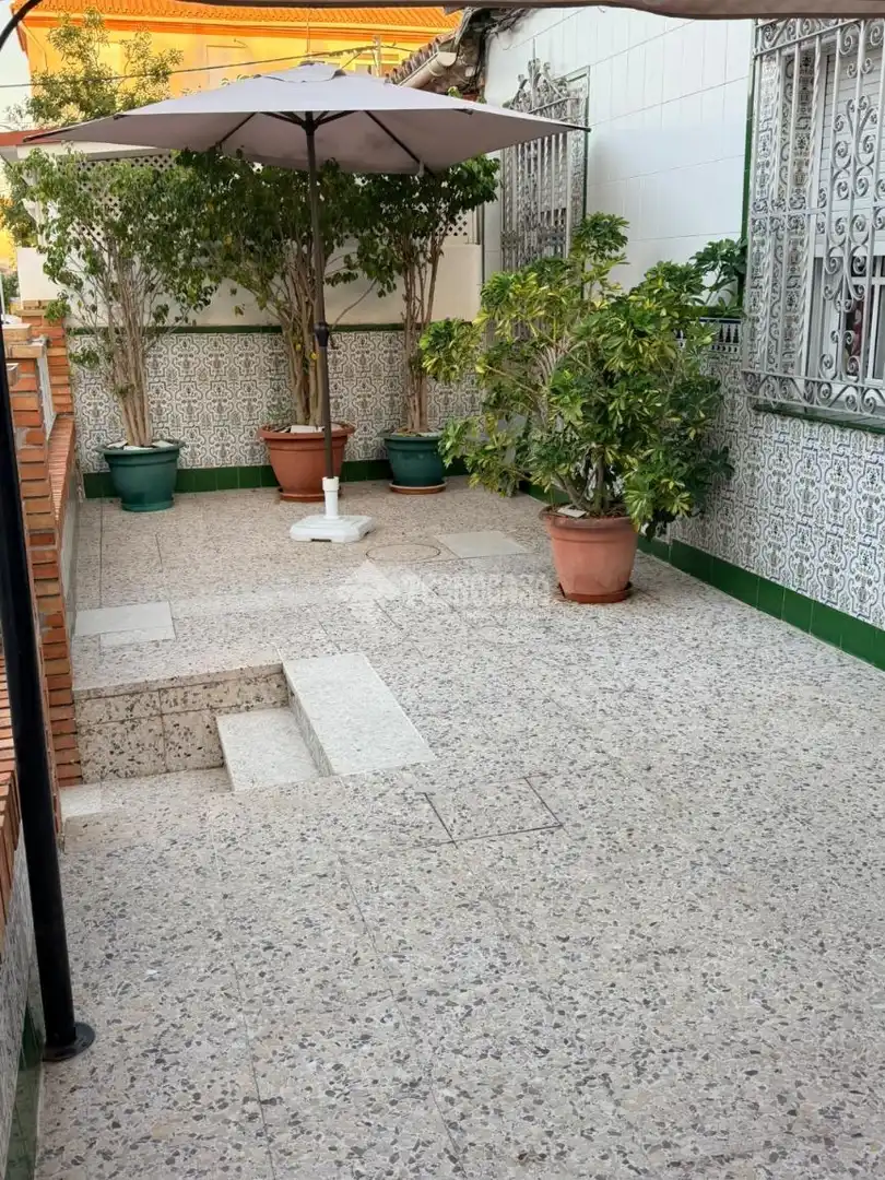 Terraza de Casa adosada en venta en Málaga
