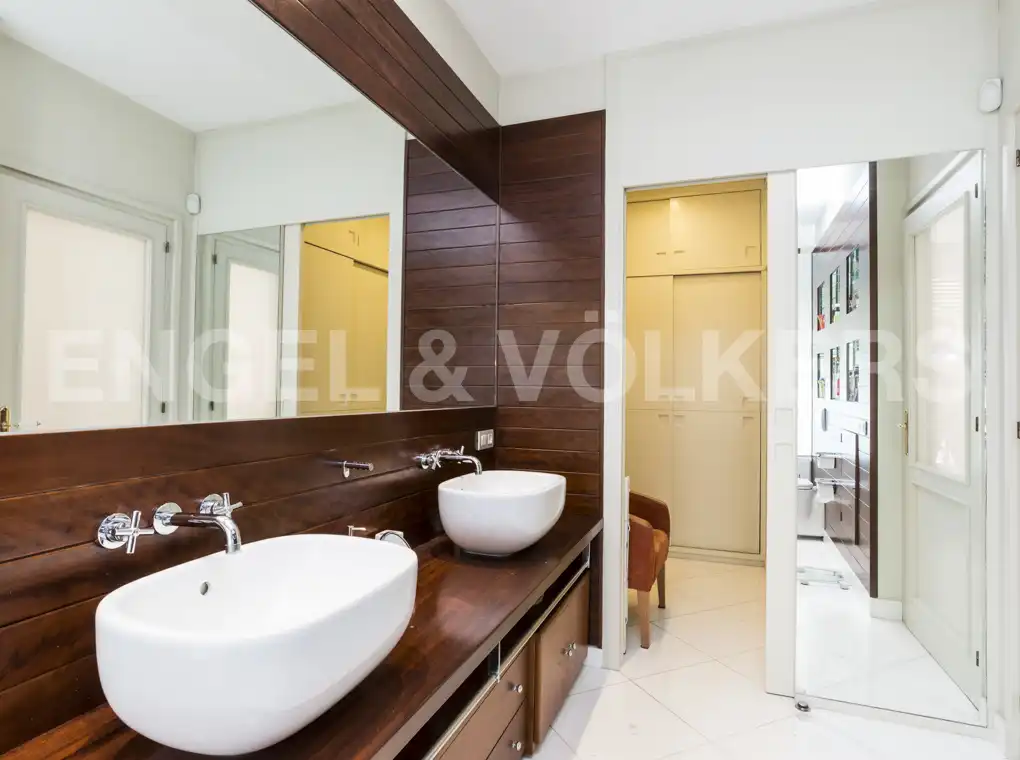 Baño de Casa o chalet en venta en Barcelona con Aire acondicionado, Calefacción y Parquet