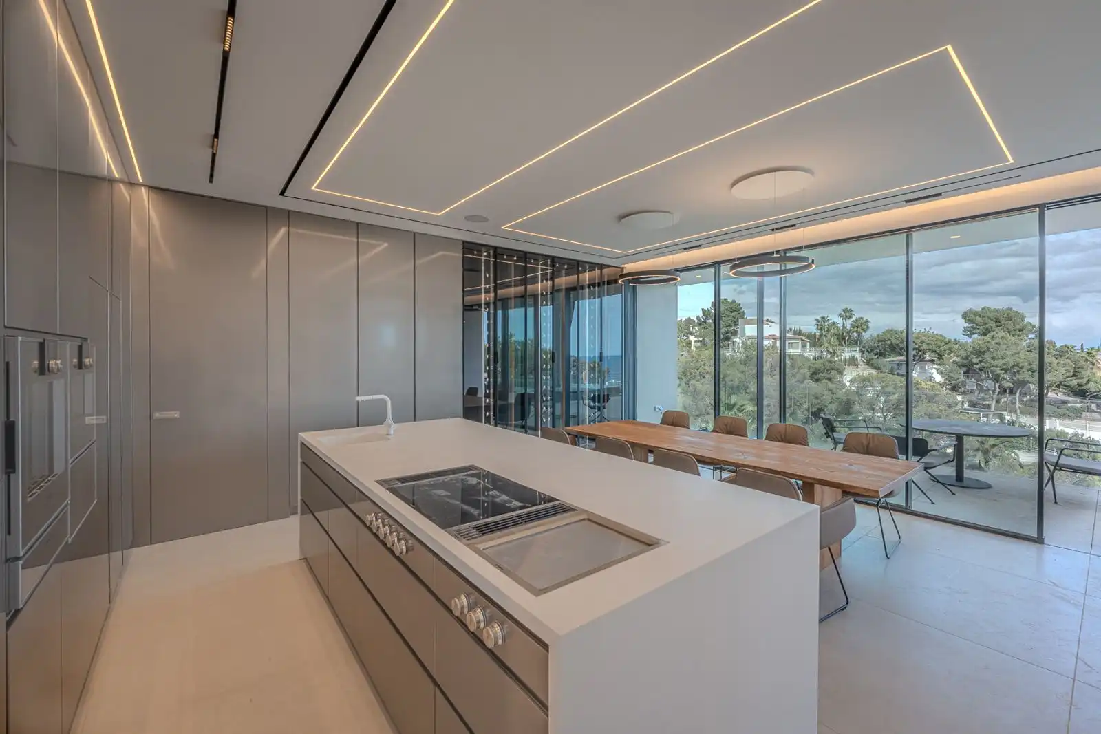 Kitchen of Houses for sale in Calvià  with Air Conditioner, Heating and Private garden