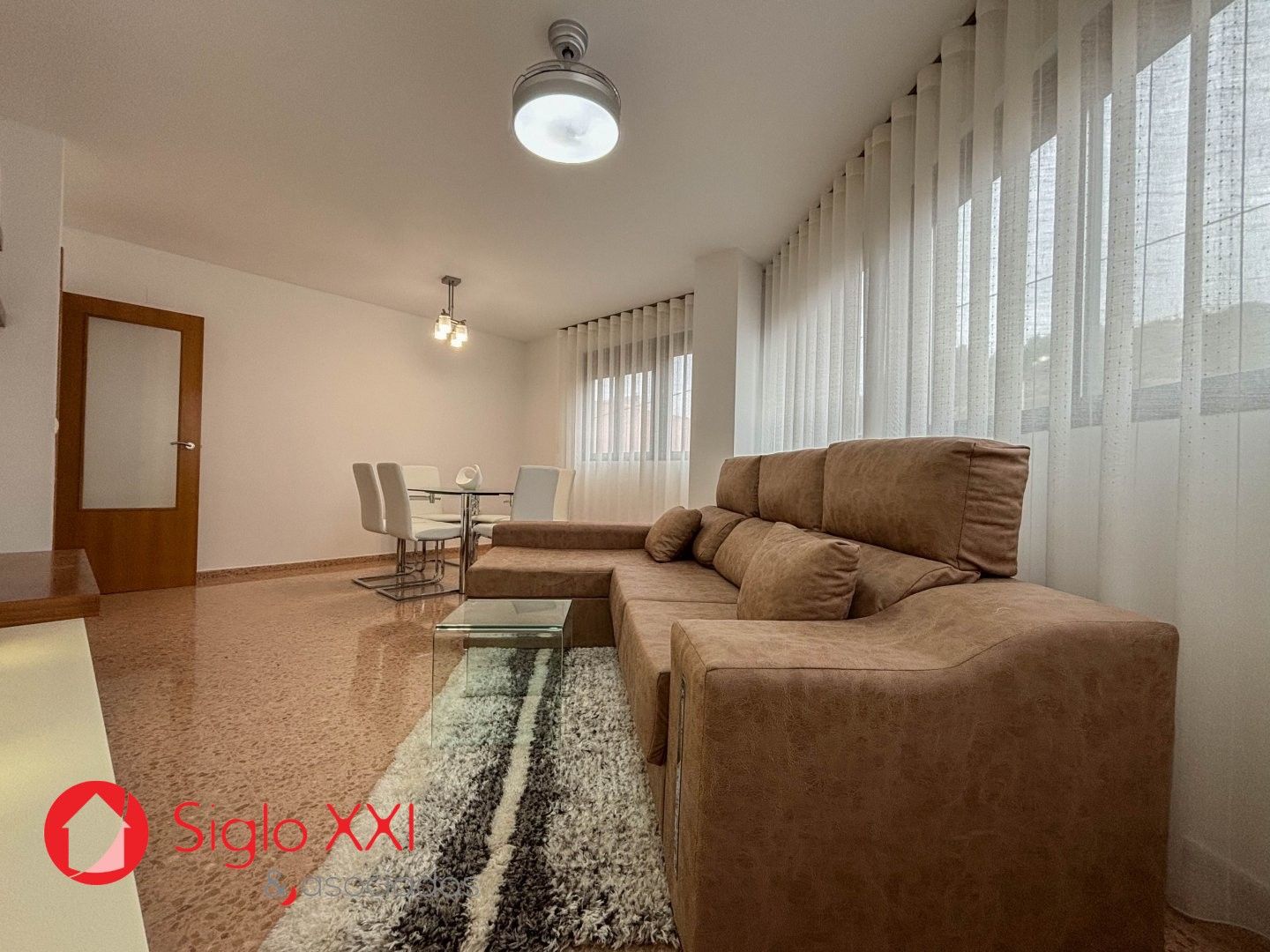 Sala d'estar de Pis en venda en L'Alcora amb Aire condicionat