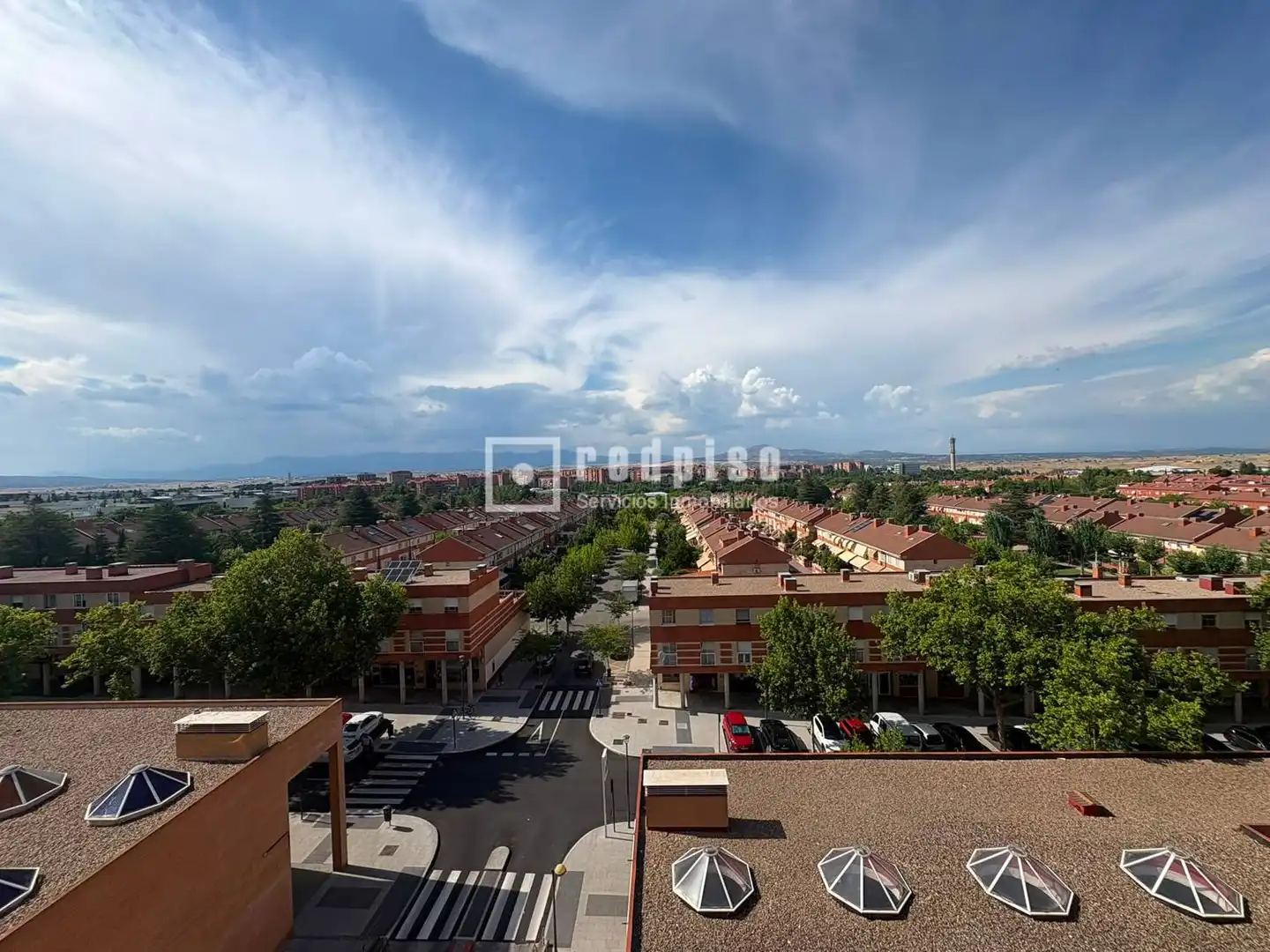 Exterior view of Attic for sale in Tres Cantos  with Air Conditioner, Heating and Terrace