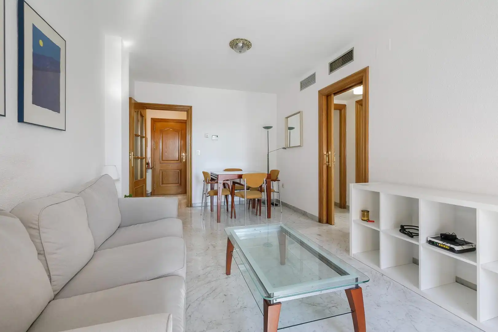 Sala de estar de Piso en venta en Granada con Aire acondicionado, Calefacción y Terraza