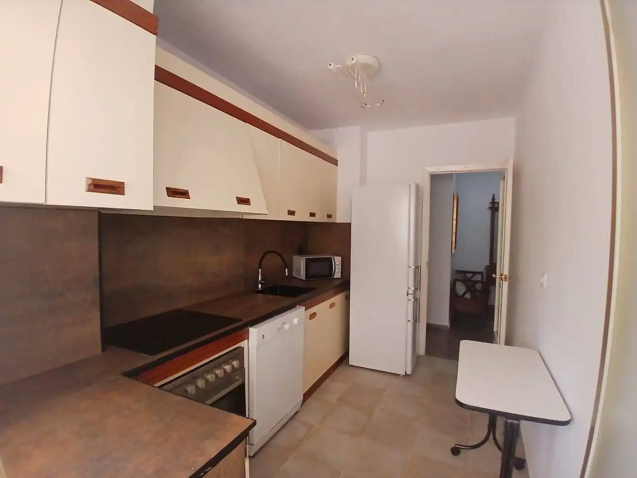 Kitchen of Flat for rent in Cartagena  with Air Conditioner, Heating and Furnished
