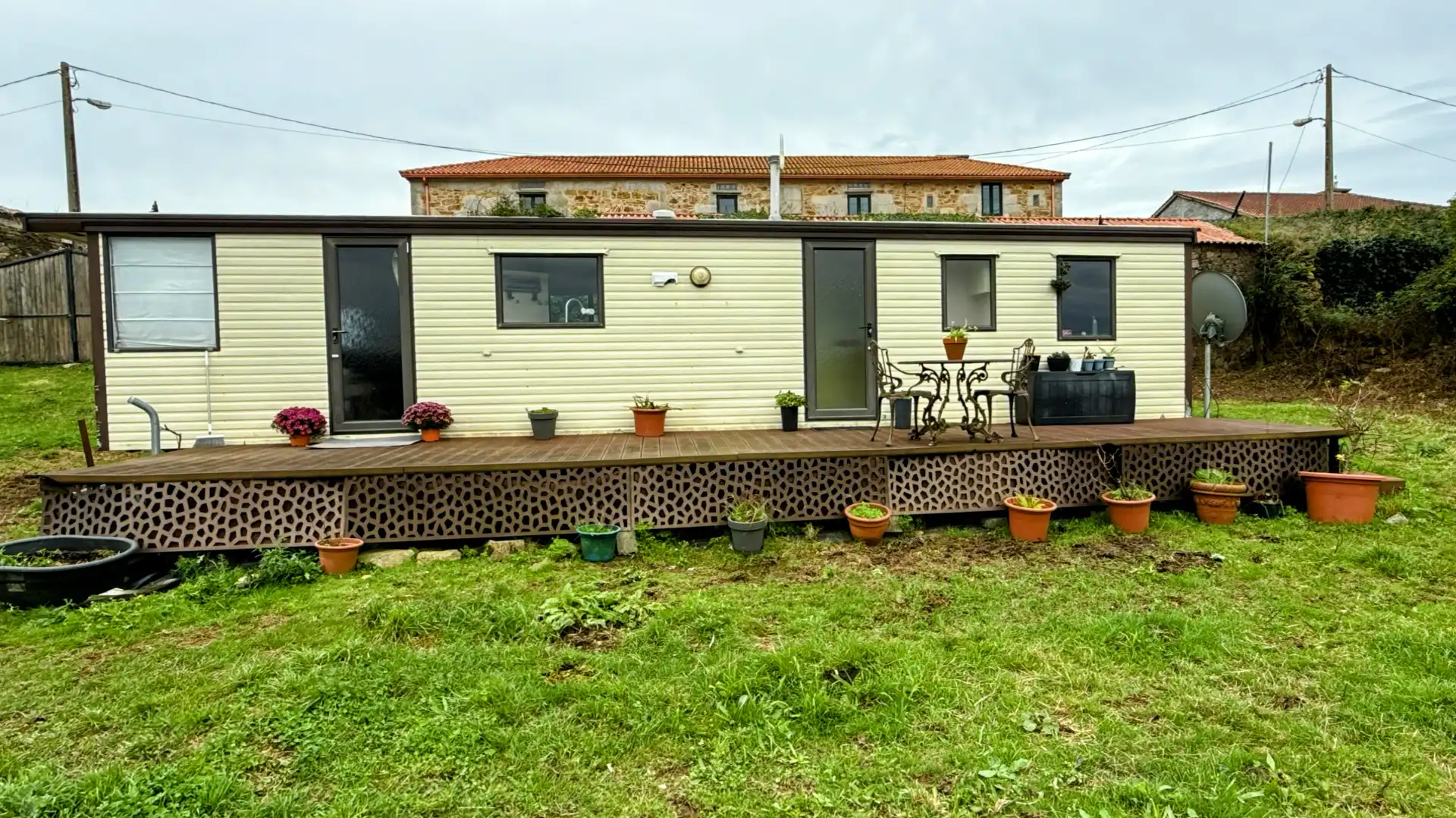 Vista exterior de Finca rústica en venta en Ponteceso con Calefacción y Amueblado