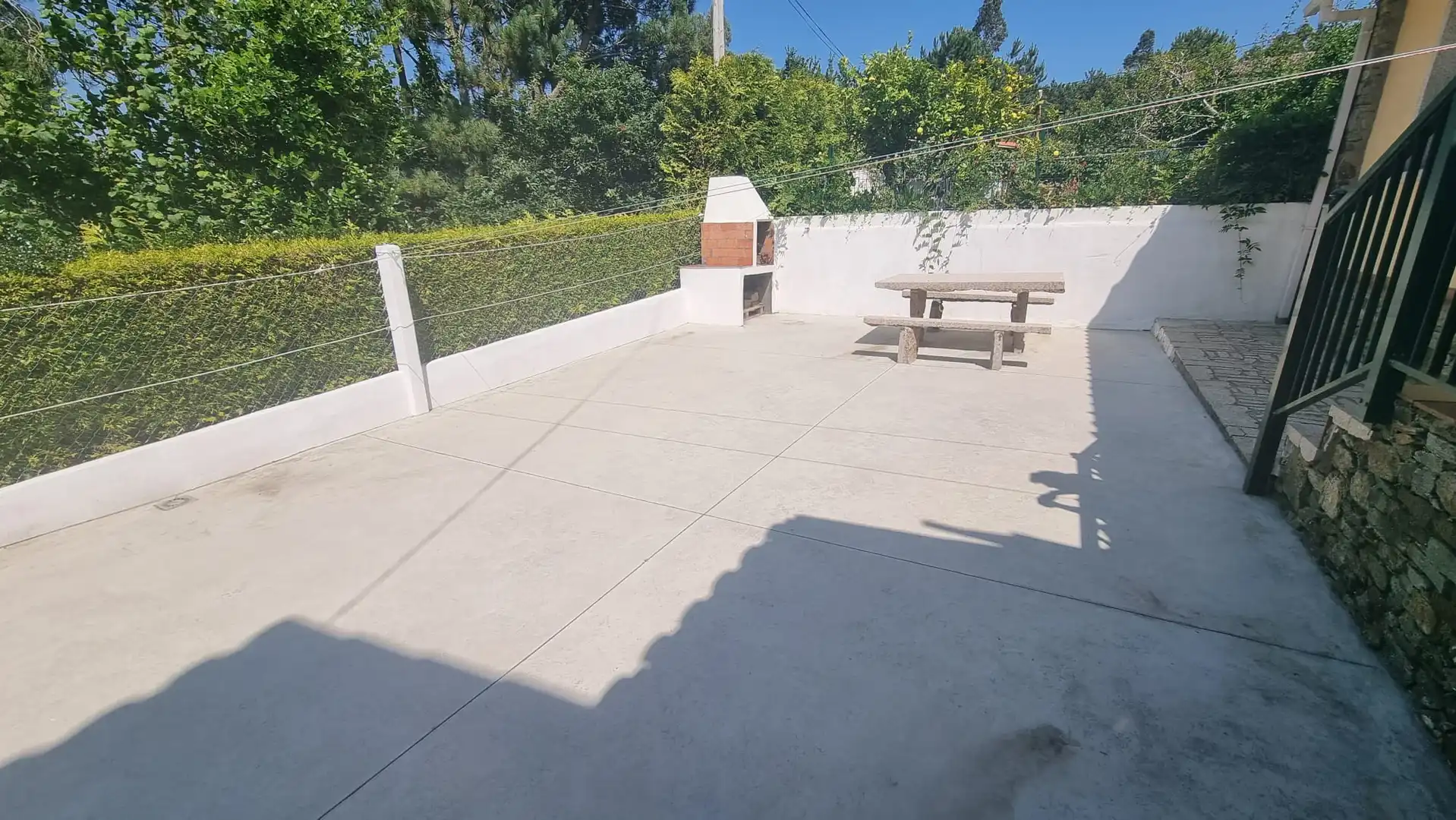 Terrace of Detached homes for rent in Sanxenxo  with Private garden, Terrace and Furnished