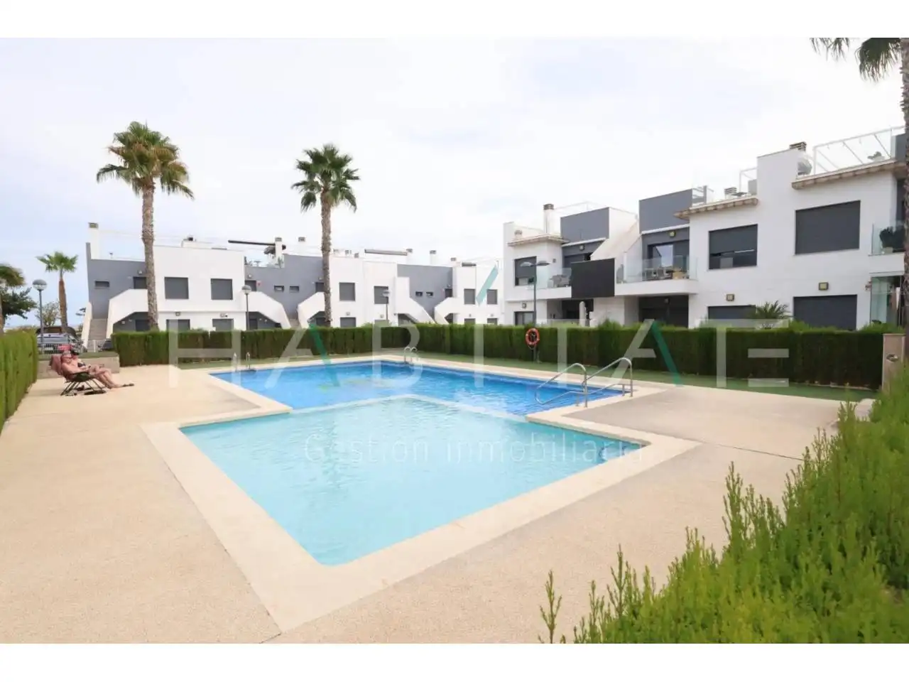 Jardín de Casa o chalet en venta en Pilar de la Horadada con Aire acondicionado, Terraza y Amueblado