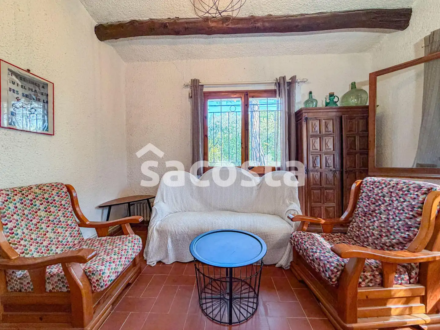 Sala de estar de Casa o chalet en venta en Lloret de Mar con Terraza y Alarma