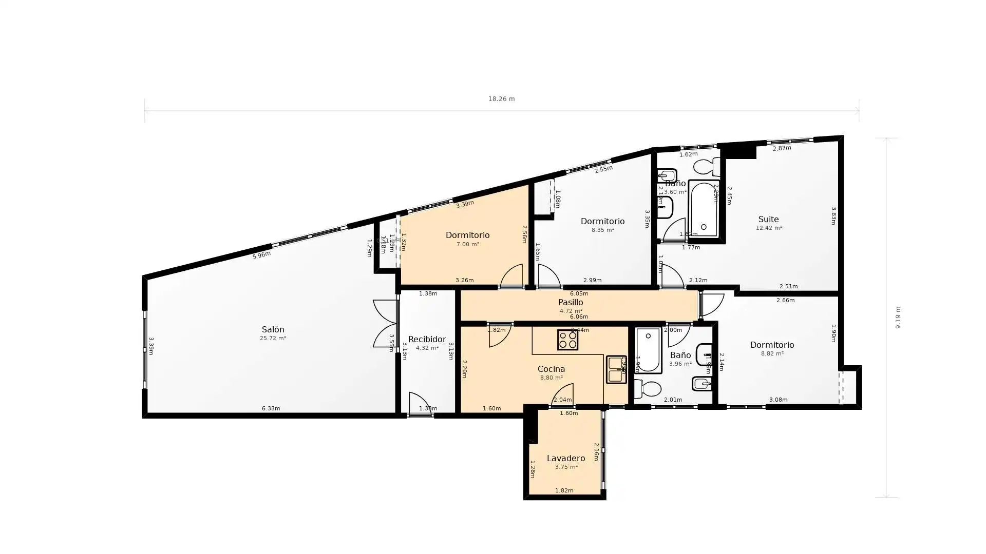 Wohnung zum Verkauf in Gandia mit Balkon