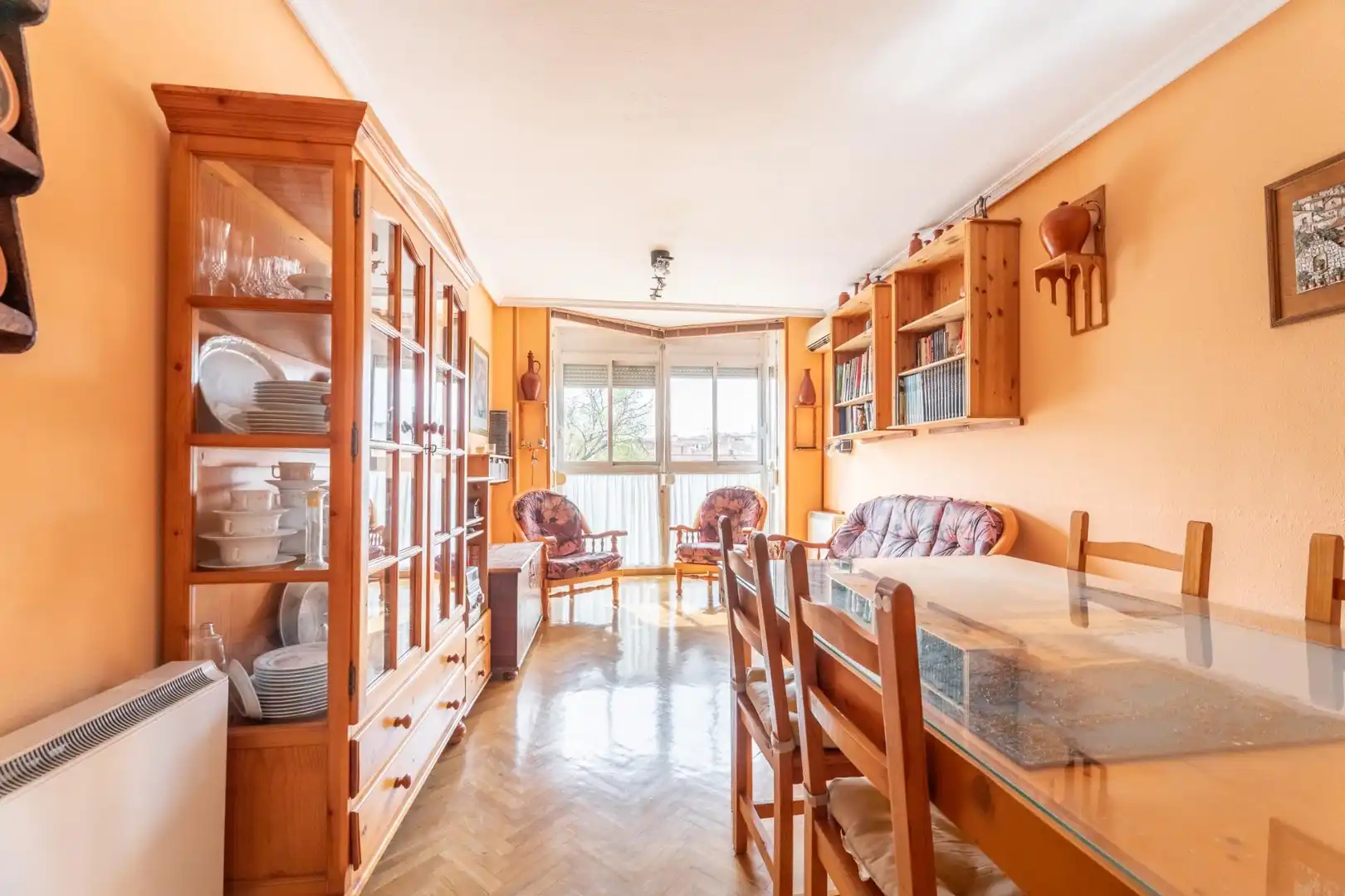 Sala de estar de Piso en venta en Colmenar Viejo con Aire acondicionado, Calefacción y Parquet