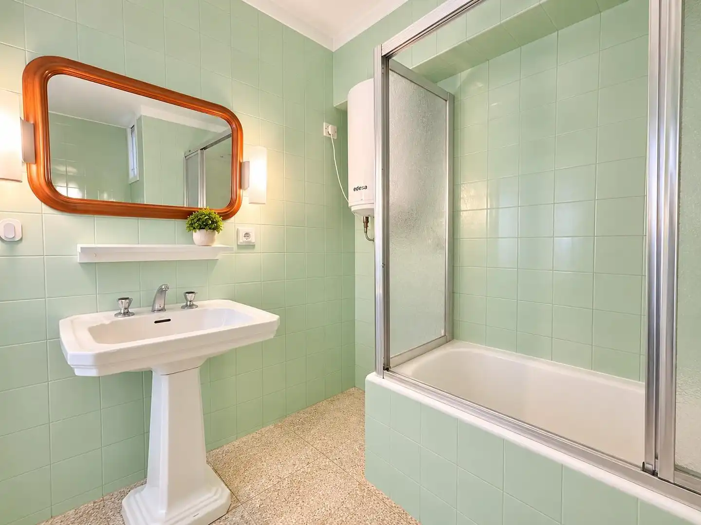 Baño de Ático de alquiler en  Palma de Mallorca con Aire acondicionado, Terraza y Amueblado