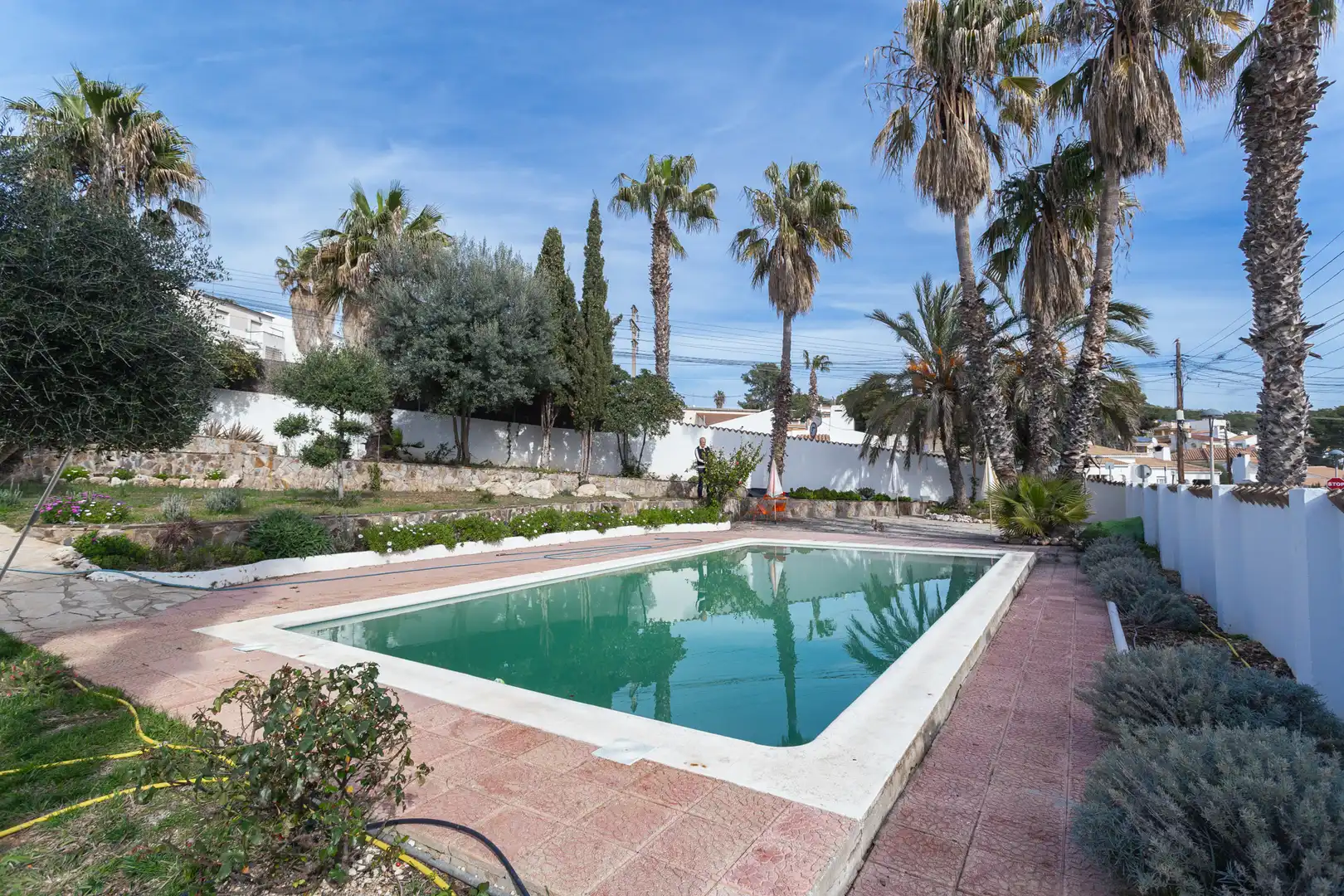 Piscina de Casa o xalet en venda en Cunit amb Aire condicionat, Calefacció i Jardí privat