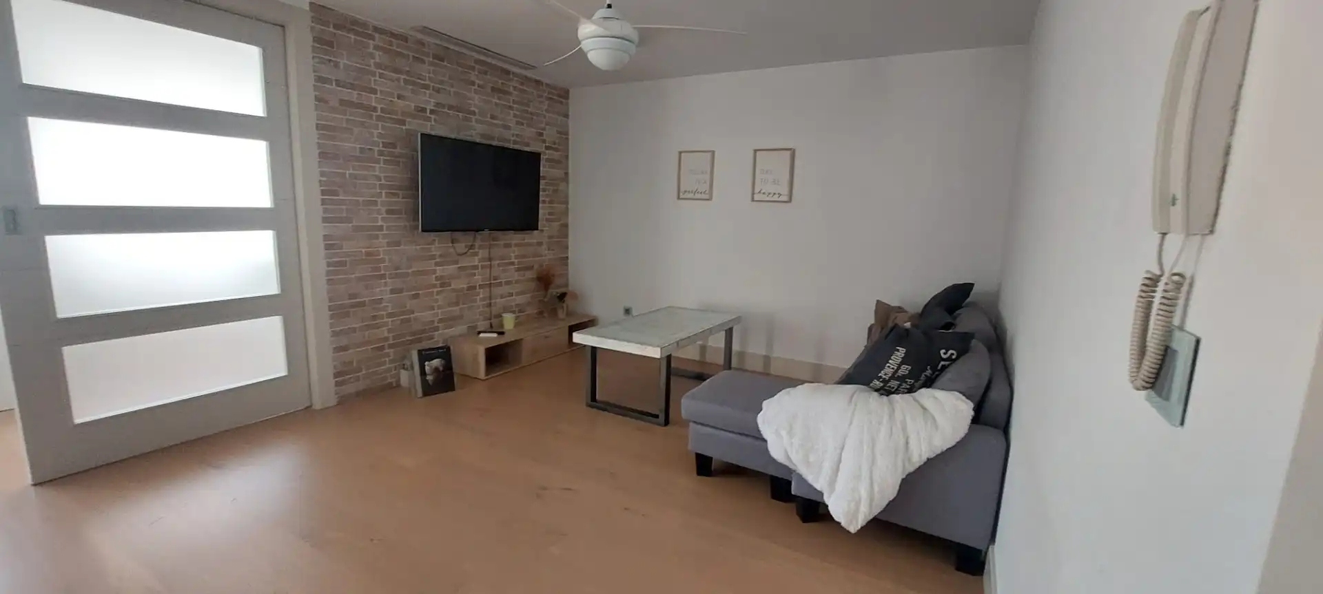 Sala d'estar de Apartament de lloguer en Murcia amb Aire condicionat, Calefacció i Moblat