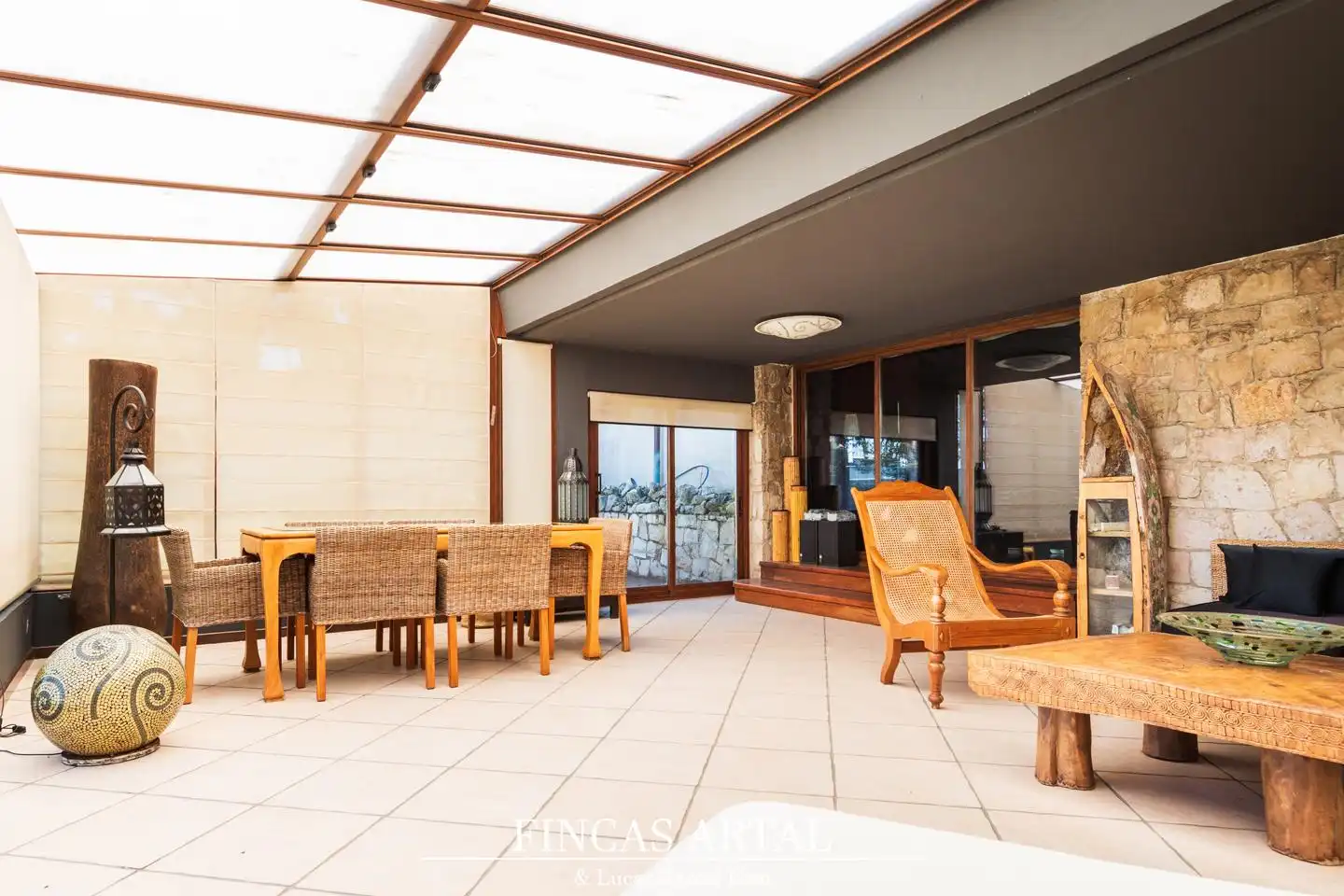 Terraza de Casa o chalet en venta en Zaragoza con Aire acondicionado, Calefacción y Jardín privado