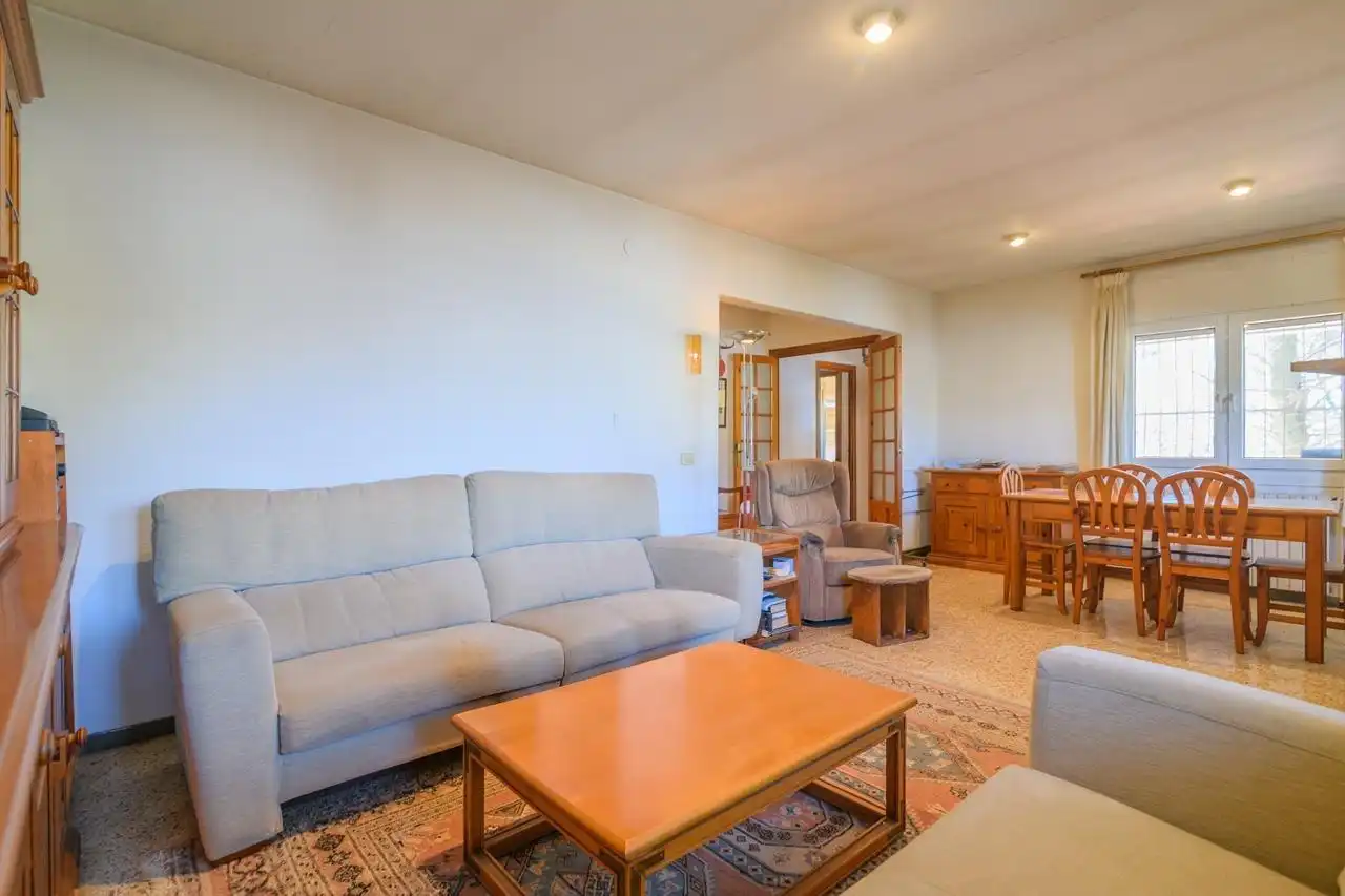 Sala de estar de Casa o chalet en venta en Collbató con Jardín privado y Piscina