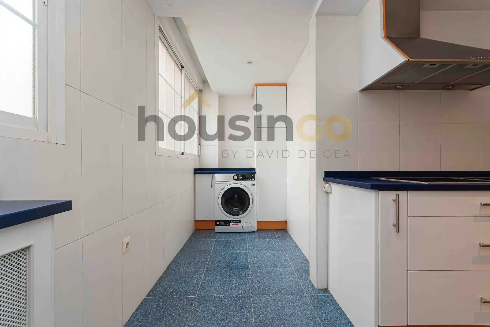 Küche von Wohnung zur Miete in Madrid mit Klimaanlage, Heizung und Parkett