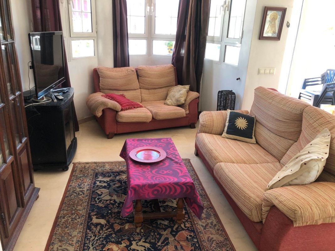 Sala d'estar de Casa o xalet en venda en Gandia amb Aire condicionat, Jardí privat i Terrassa