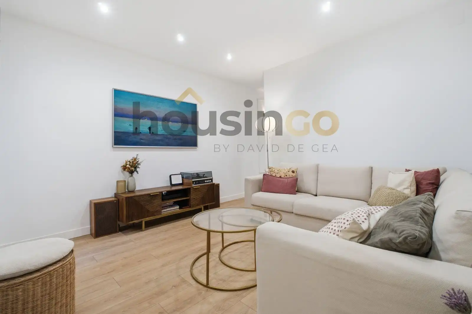 Sala de estar de Piso en venta en Madrid con Aire acondicionado, Calefacción y Amueblado