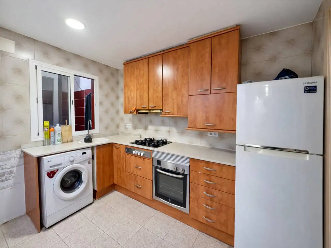 Kitchen of Flat for sale in Santa Coloma de Gramenet
