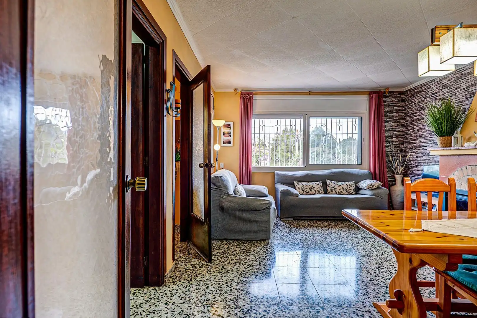Living room of Houses for sale in Piera  with Heating, Private garden and Terrace