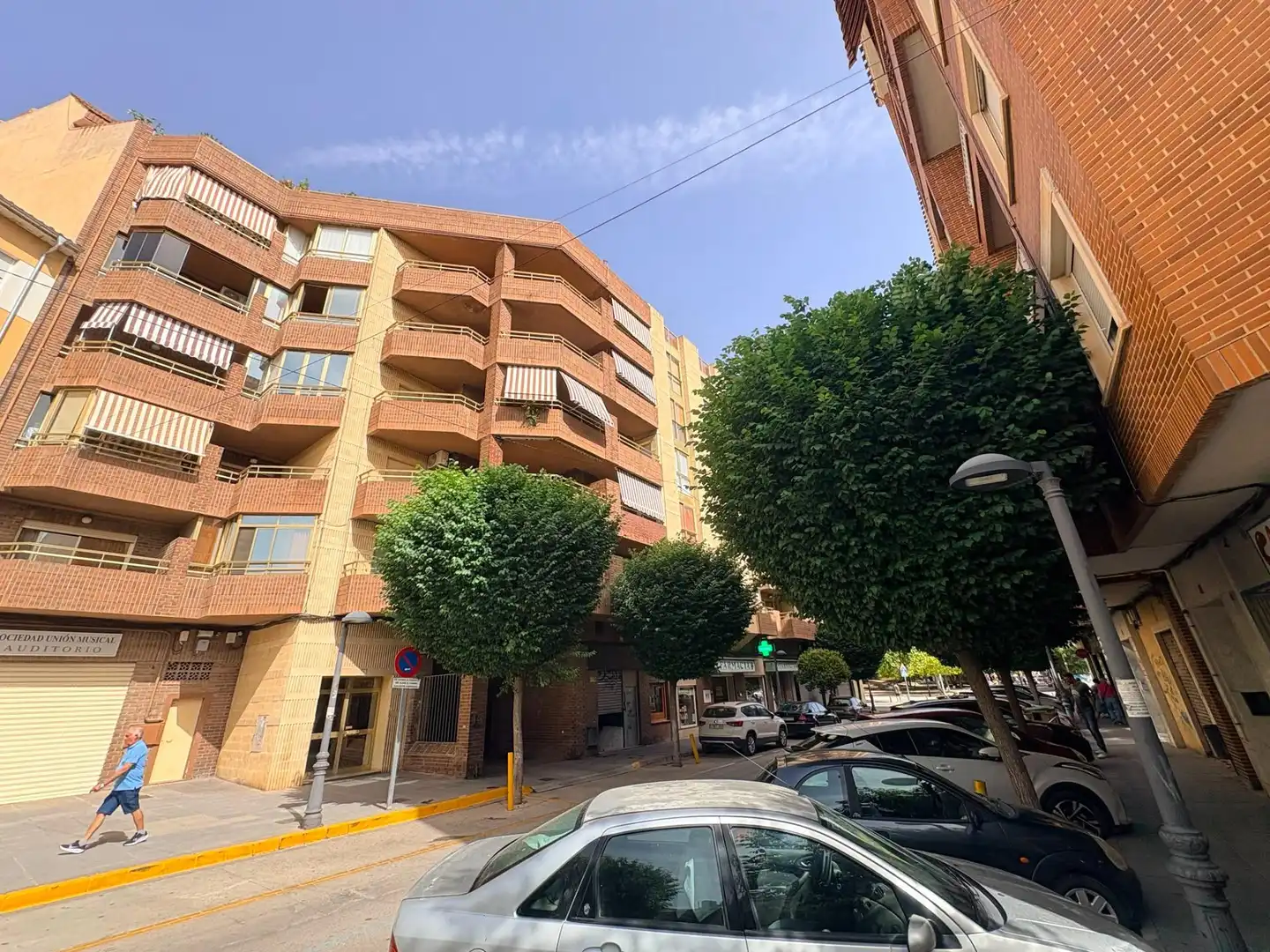 Exterior view of Flat for sale in Almansa  with Heating, Terrace and Storage room