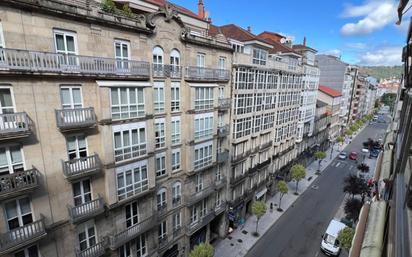 Exterior view of Flat for sale in Ourense Capital   with Heating and Balcony