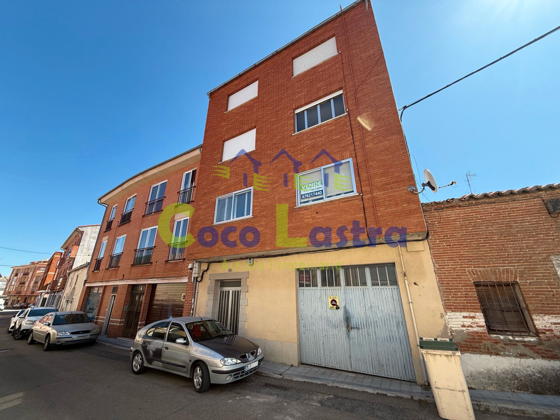 Vista exterior de Pis en venda en Peñaranda de Bracamonte amb Calefacció