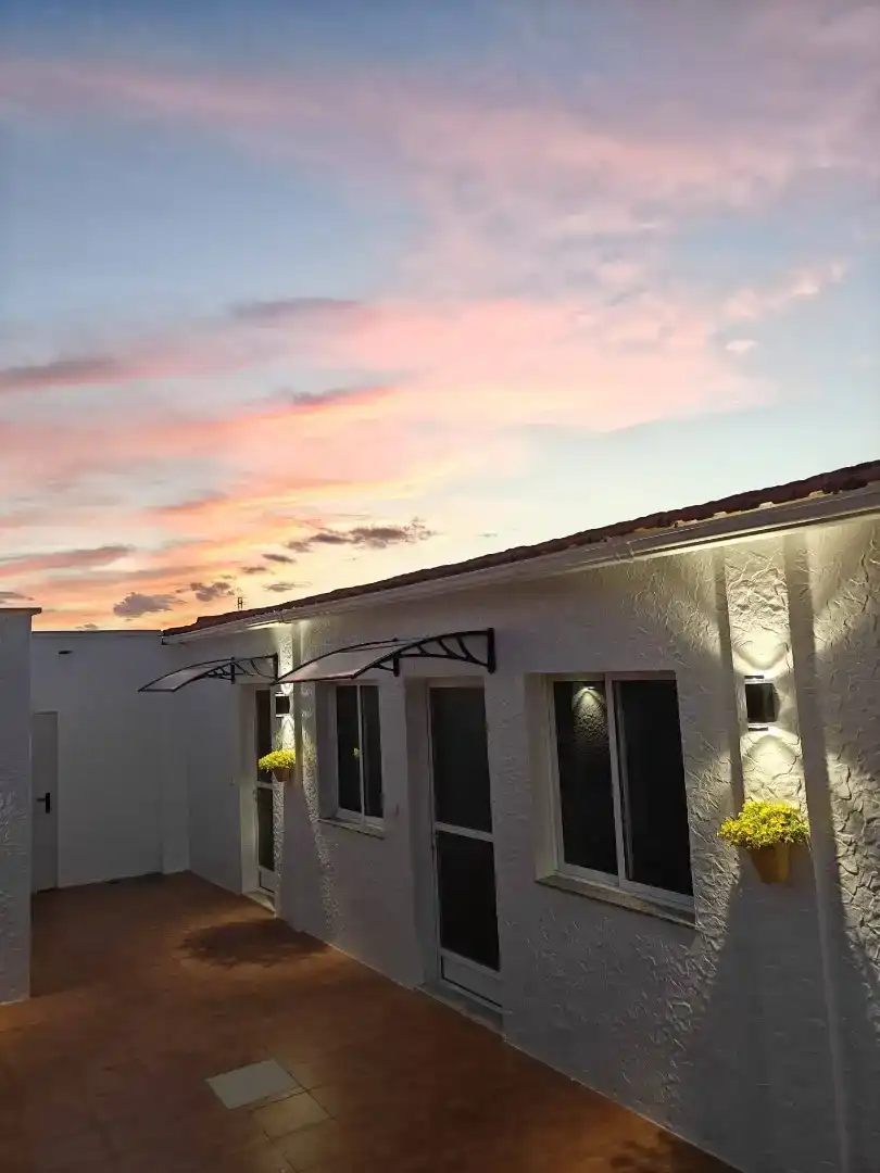 Vista exterior de Casa o xalet en venda en San Javier amb Aire condicionat i Piscina