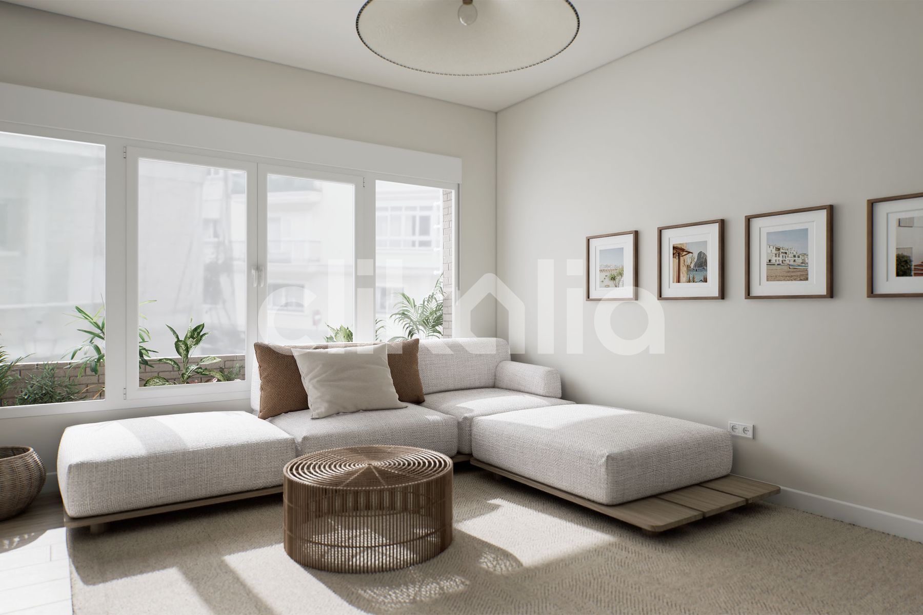 Living room of Flat for sale in Fuengirola  with Air Conditioner and Terrace