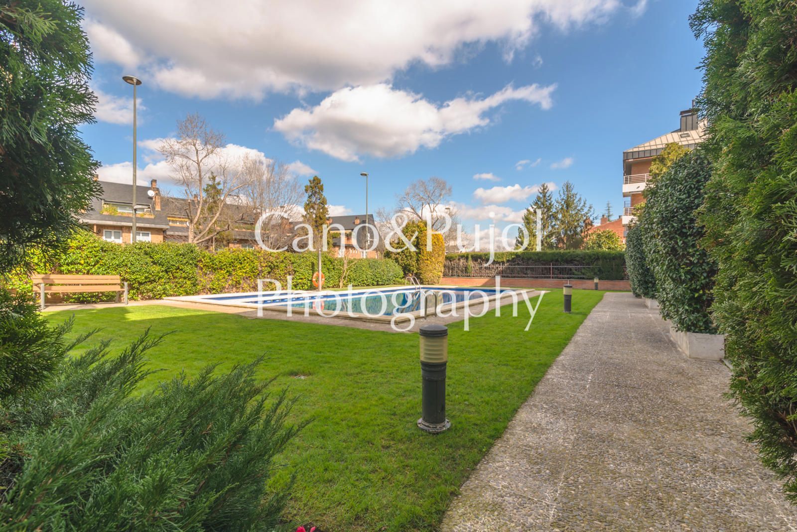 Garden of Single-family semi-detached to rent in Sant Cugat del Vallès  with Air Conditioner, Heating and Parquet flooring