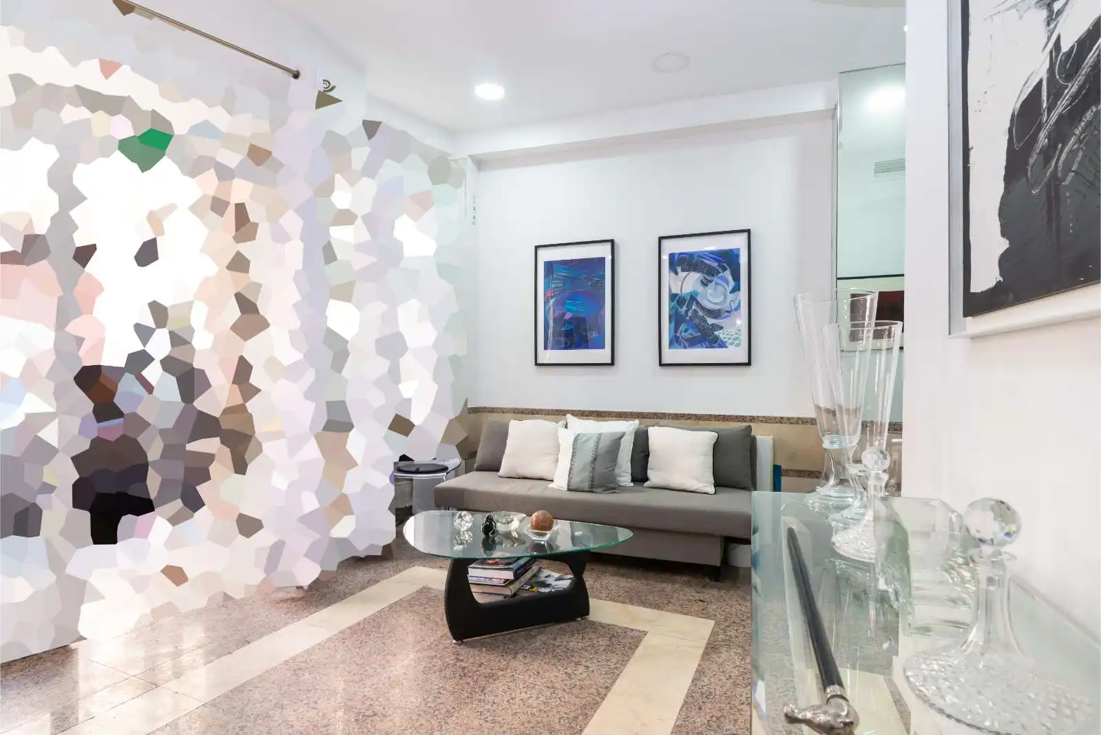 Sala de estar de Piso en venta en Madrid con Aire acondicionado, Calefacción y Amueblado