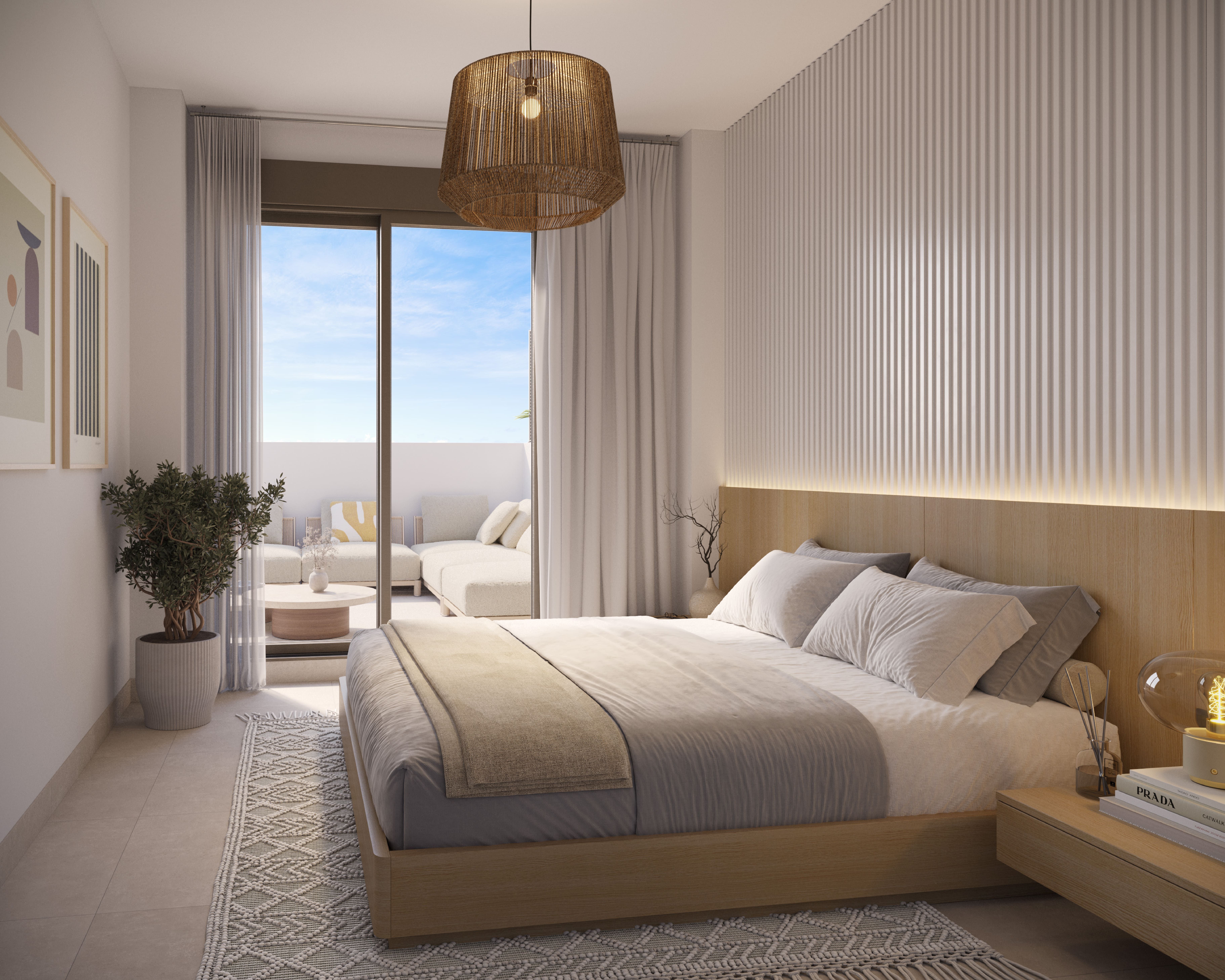 Bedroom of Flat for sale in Pulpí  with Air Conditioner, Heating and Terrace