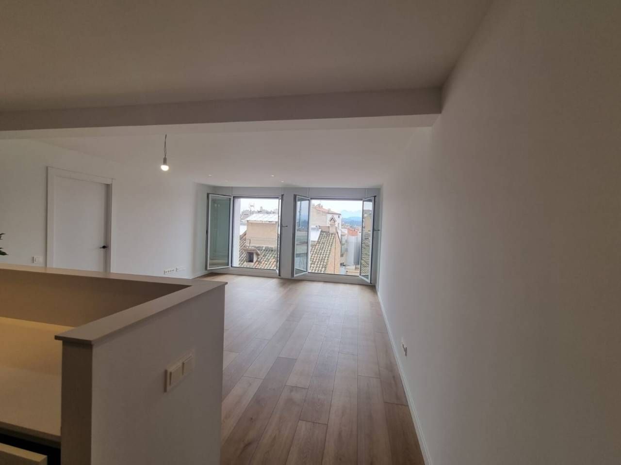 Sala de estar de Piso en venta en Manresa con Calefacción, Parquet y Trastero