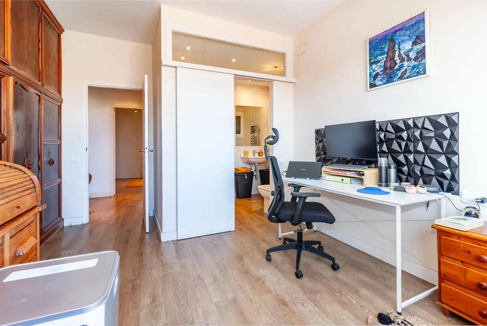 Wohnung zum Verkauf in Sabadell mit Heizung, Parkett und Terrasse
