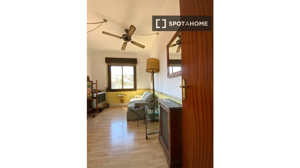 Bedroom of Flat to rent in  Barcelona Capital  with Air Conditioner, Heating and Furnished
