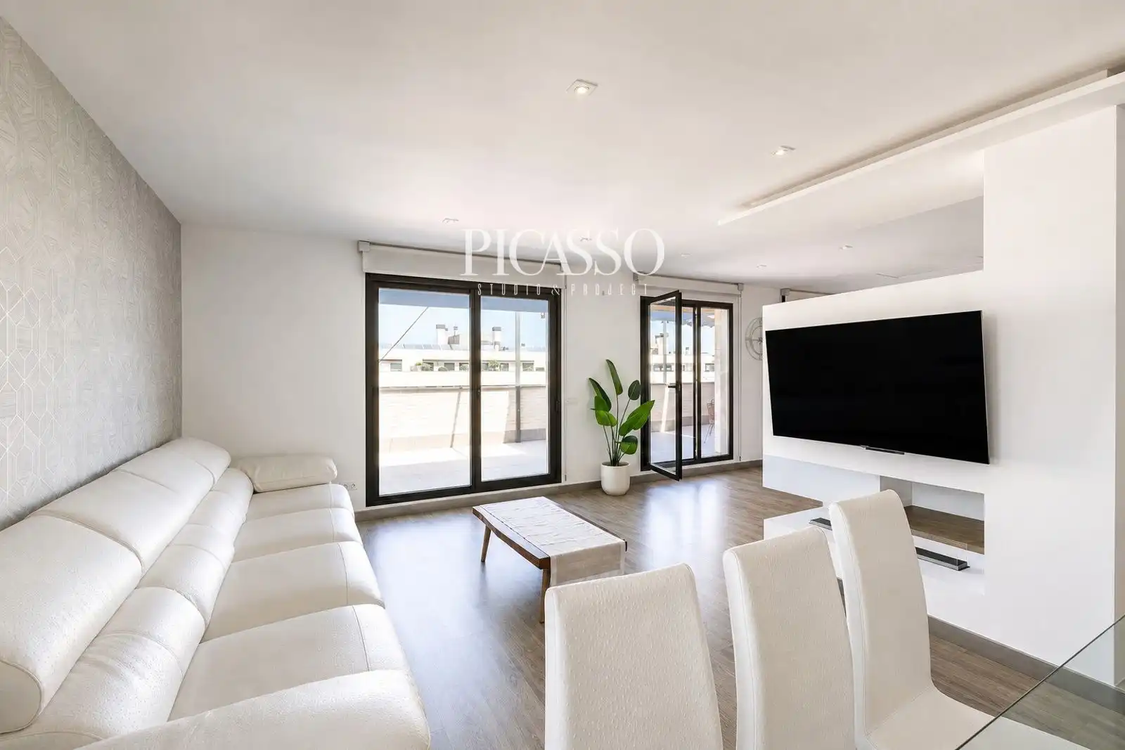Terrace of Flat for rent in Torremolinos  with Air Conditioner, Heating and Terrace