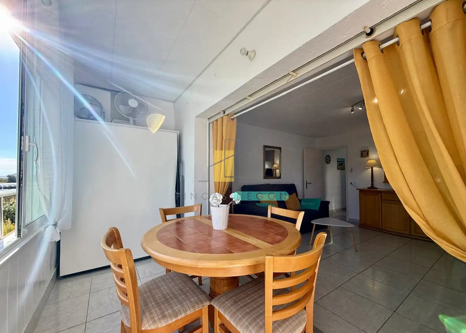 Esszimmer von Wohnungen zum Verkauf in Roses mit Heizung, Privatgarten und Möbliert