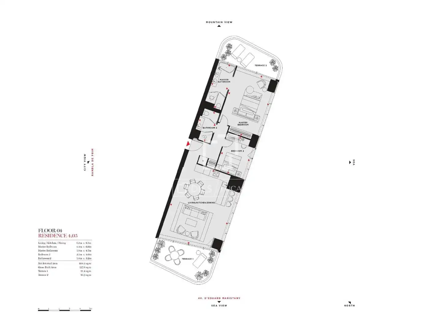 Flat for sale in Barcelona  with Air Conditioner, Heating and Parquet flooring